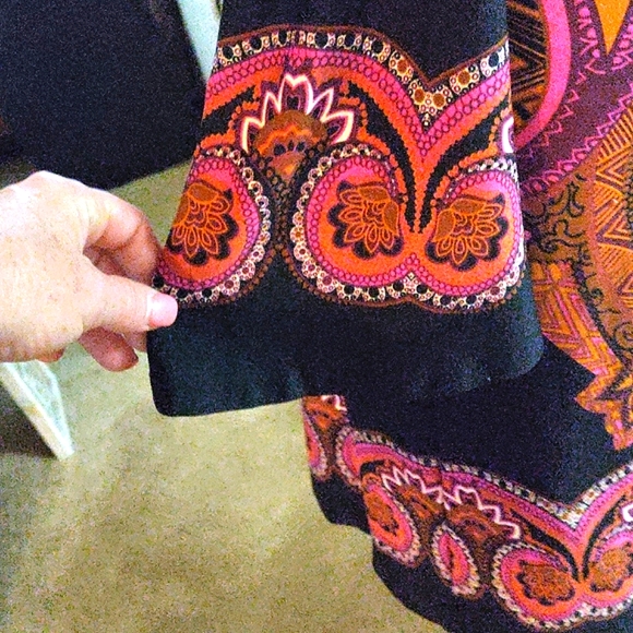 Medium multicolor curve hugging Bailey Blue women's dress - Picture 4 of 7